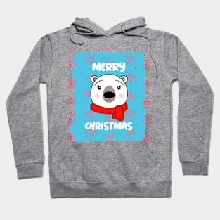 CHRISTMAS Sweater White Polar Bear Hoodie